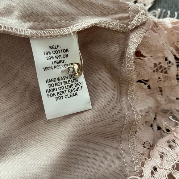 Pink Lace Top - Picture 2 of 4